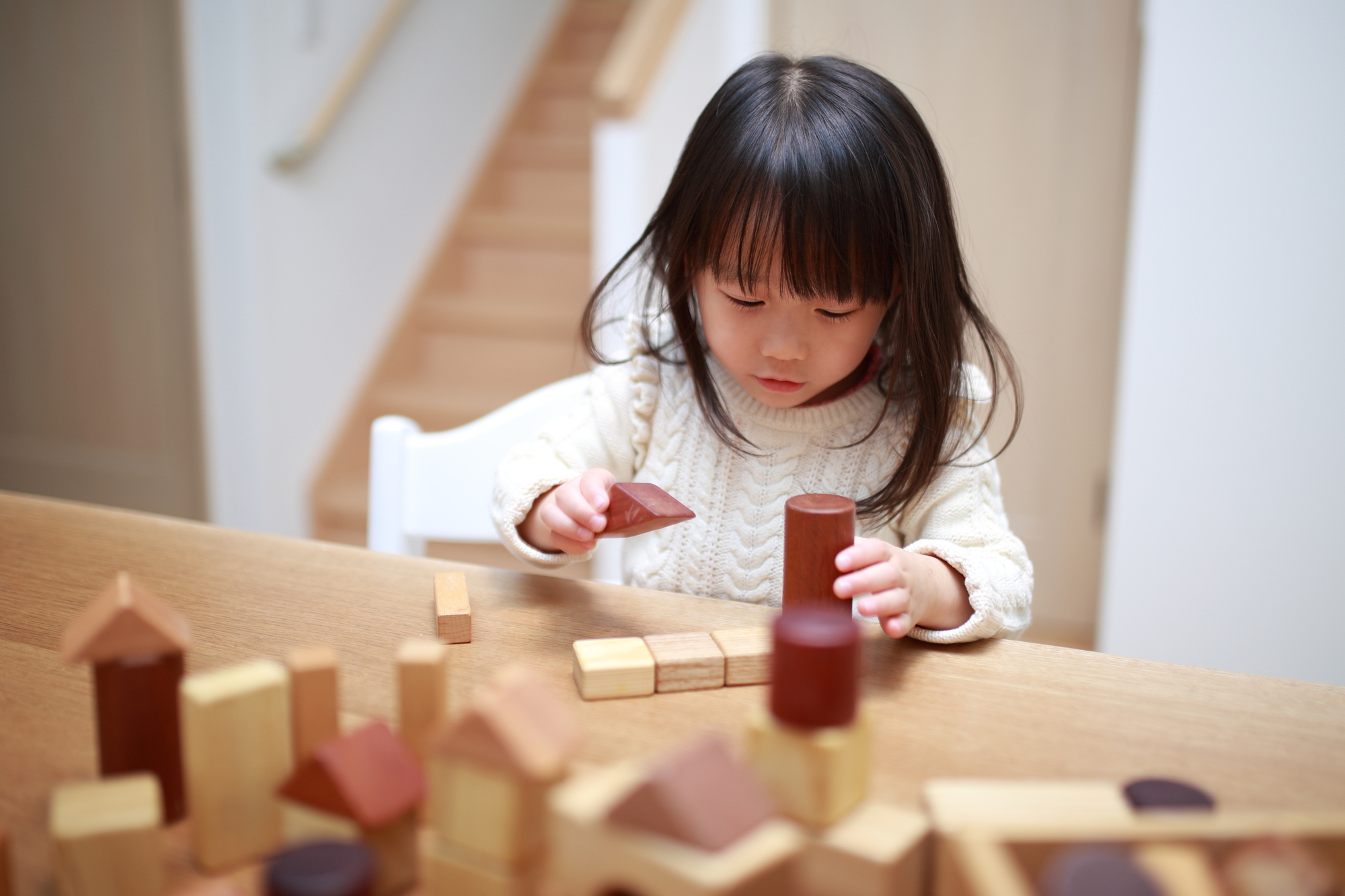 3歳児までは左脳よりも右脳を鍛える